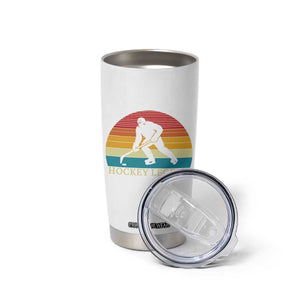 Bigfoot Hockey Legend Tumbler Cup Retro Sasquatch Cryptid Player Gift TS12 Print Your Wear