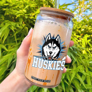 Cool Siberian Husky Ice Hockey Glass Can Gift For Dog Lovers TS12 White Print Your Wear