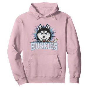 Cool Siberian Husky Ice Hockey Hoodie Gift For Dog Lovers TS12 Light Pink Print Your Wear