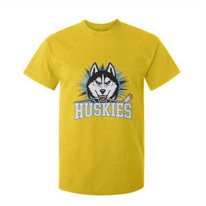 Cool Siberian Husky Ice Hockey T Shirt For Kid Gift For Dog Lovers TS12 Daisy Print Your Wear