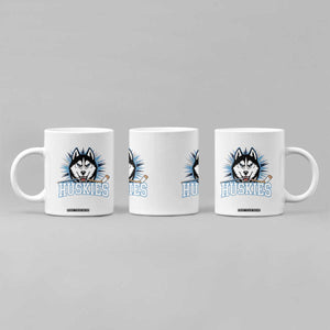 Cool Siberian Husky Ice Hockey Coffee Mug Gift For Dog Lovers TS12 Print Your Wear