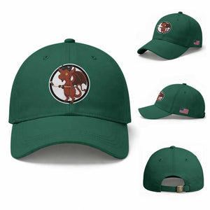 Funny Cryptid Sports Gift Baseball Cap Jersey Devil Playing Ice Hockey TS12 Baseball Cap Universal Fit Irish Green Print Your Wear