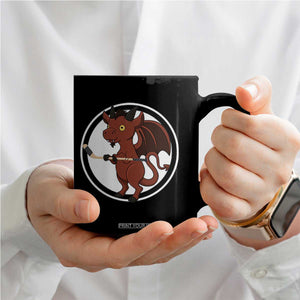 Funny Cryptid Sports Gift Coffee Mug Jersey Devil Playing Ice Hockey TS12 Print Your Wear