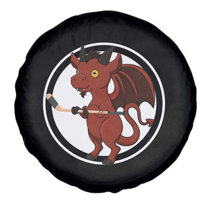 Funny Cryptid Sports Gift Spare Tire Cover Jersey Devil Playing Ice Hockey TS12 Print Your Wear
