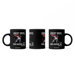 Pine Barrens New Jersey Devil Coffee Mug Gothic Horror Ice Hockey Gift TS12 Print Your Wear