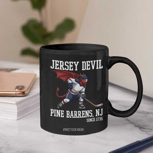 Pine Barrens New Jersey Devil Coffee Mug Gothic Horror Ice Hockey Gift TS12 Print Your Wear