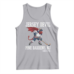 Pine Barrens New Jersey Devil Tank Top Gothic Horror Ice Hockey Gift TS12 Athletic Heather Print Your Wear