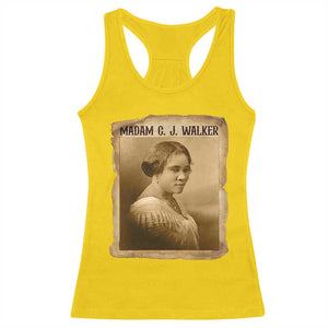 Madam CJ Walker Racerback Tank Top Female Empowerment History Gift TS12 Daisy Print Your Wear