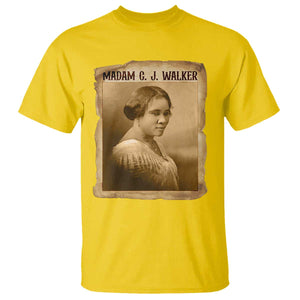 Madam CJ Walker T Shirt Female Empowerment History Gift TS12 Daisy Print Your Wear
