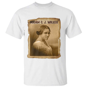 Madam CJ Walker T Shirt Female Empowerment History Gift TS12 White Print Your Wear