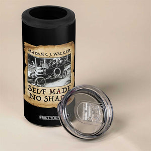 Madam CJ Walker Self Made Millionaire 4 in 1 Can Cooler Tumbler Strong Black Woman Leader TS12 Print Your Wear