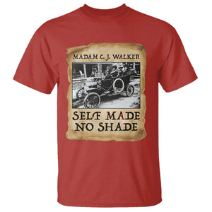 Madam CJ Walker Self Made Millionaire T Shirt Strong Black Woman Leader TS12 Red Print Your Wear