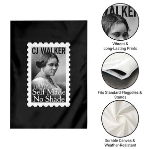 Madam CJ Walker Garden Flag Strong Black Woman Leader TS12 Print Your Wear