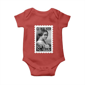 Madam CJ Walker Baby Onesie Strong Black Woman Leader TS12 Red Print Your Wear