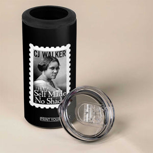 Madam CJ Walker 4 in 1 Can Cooler Tumbler Strong Black Woman Leader TS12 Print Your Wear