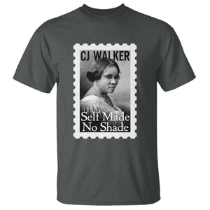 Madam CJ Walker T Shirt Strong Black Woman Leader TS12 Dark Heather Print Your Wear