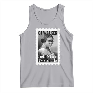 Madam CJ Walker Tank Top Strong Black Woman Leader TS12 Athletic Heather Print Your Wear