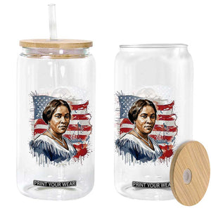 Madam CJ Walker Patriotic Glass Can Strong Black Woman Leader TS12 Print Your Wear