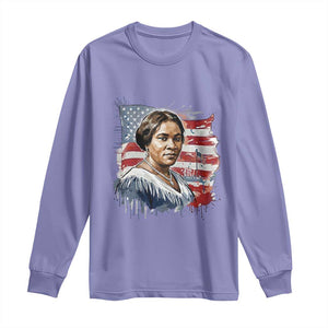 Madam CJ Walker Patriotic Long Sleeve Shirt Strong Black Woman Leader TS12 Violet Print Your Wear