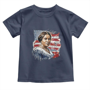 Madam CJ Walker Patriotic Toddler T Shirt Strong Black Woman Leader TS12 Navy Print Your Wear