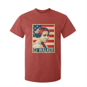 Madam CJ Walker Patriotic T Shirt For Kid Black History Month Gift TS12 Red Print Your Wear