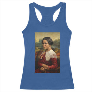 Madam CJ Walker Mona Lisa Racerback Tank Top Black History Month Gift TS12 Royal Blue Print Your Wear