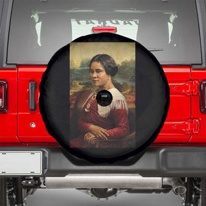 Madam CJ Walker Mona Lisa Spare Tire Cover Black History Month Gift TS12 Black Print Your Wear