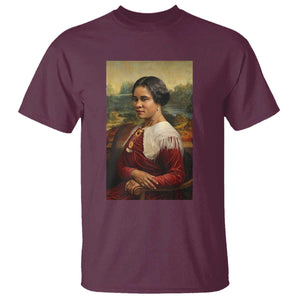 Madam CJ Walker Mona Lisa T Shirt Black History Month Gift TS12 Maroon Print Your Wear