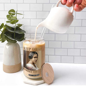 Madam CJ Walker Keep Going Retro Poster Glass Can Black History Month Gift TS12 Print Your Wear