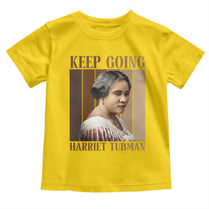 Madam CJ Walker Keep Going Retro Poster Toddler T Shirt Black History Month Gift TS12 Daisy Print Your Wear