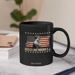 Build Like Madam CJ Walker Coffee Mug Black History Month Gift TS12 Print Your Wear