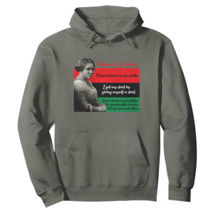 Madam CJ Walker Hoodie Women Empowerment Inspirational Quote TS12 Military Green Print Your Wear