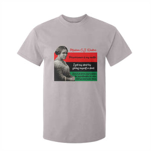 Madam CJ Walker T Shirt For Kid Women Empowerment Inspirational Quote TS12 Ice Gray Print Your Wear