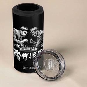 MLK And Malcolm X 4 in 1 Can Cooler Tumbler They Not Like Us African American Heritage Gift TS12 Print Your Wear