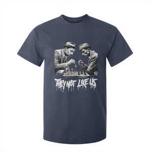 MLK And Malcolm X T Shirt For Kid They Not Like Us African American Heritage Gift TS12 Navy Print Your Wear