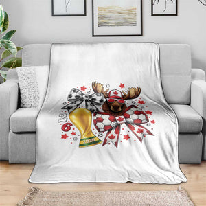 Proud Canada Soccer 2026 Throw Blanket Canadian Football Fan TS12 Print Your Wear