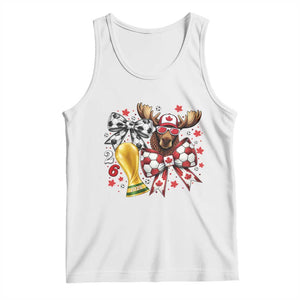 Proud Canada Soccer 2026 Tank Top Canadian Football Fan TS12 White Print Your Wear
