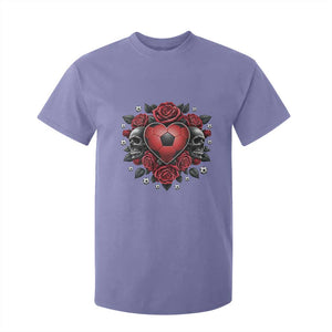 Skeleton Soccer Player T Shirt For Kid Valentine Day Gift TS12 Violet Print Your Wear
