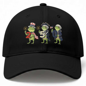 Proud American Frog Baseball Cap Celebrating 250 Years Of Freedom TS12 Print Your Wear