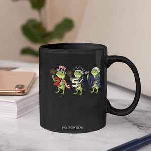 Proud American Frog Coffee Mug Celebrating 250 Years Of Freedom TS12 Print Your Wear