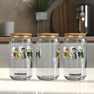 Proud American Frog Glass Can Celebrating 250 Years Of Freedom TS12 Print Your Wear