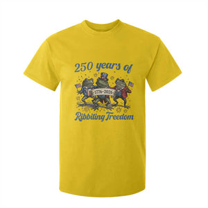 Funny Frog 250 Years Of Ribbiting Freedom T Shirt For Kid TS12 Daisy Print Your Wear