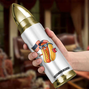 Funny Patriotic Hotdog Bullet Tumbler USA 250th Anniversary TS12 Print Your Wear