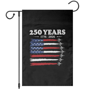 American Flag Fighter Jets Garden Flag USA 250 Years Of Freedom TS12 Black Print Your Wear