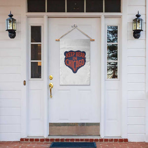 Keep Bear In Chicago CFB Garden Flag Gift For Football Lovers TS12 Print Your Wear
