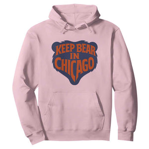 Keep Bear In Chicago CFB Hoodie Gift For Football Lovers TS12 Light Pink Print Your Wear