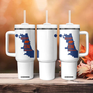 Chicago Map Bear Keep The Team Tumbler With Handle Funny City Pride Gift TS12 Print Your Wear