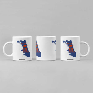 Chicago Map Bear Keep The Team Coffee Mug Funny City Pride Gift TS12 Print Your Wear