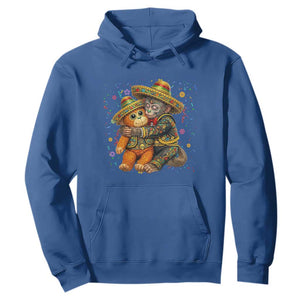 Funny Punch Baby Monkey Cinco De Mayo Hoodie Mexican Fiesta Gift TS12 Royal Blue Print Your Wear