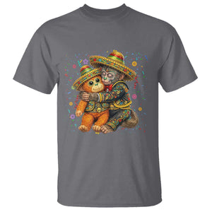 Funny Punch Baby Monkey Cinco De Mayo T Shirt Mexican Fiesta Gift TS12 Charcoal Print Your Wear